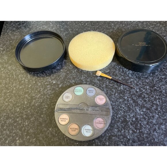 Vintage Princess Marcella Borghese Eye Shadow 8 Shades in Original Box - Picture 5 of 10